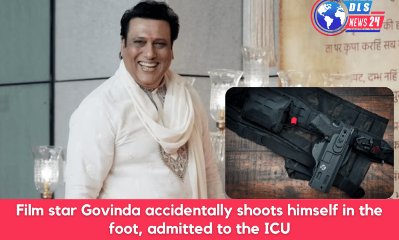 Film star Govinda Shoots Himself Accidentally in the Foot, Admitted to the ICU