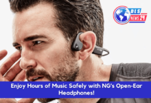 Enjoy Hours of Music Safely with NG’s Open-Ear Headphones