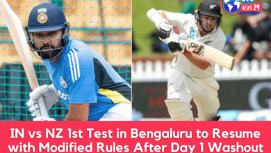 India vs NZ 1st Test in Bengaluru to Resume with Modified Rules After Day 1 Washout