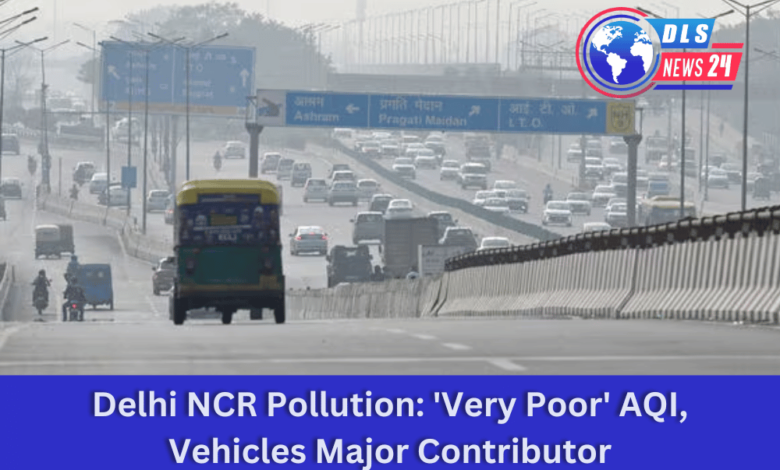 Delhi NCR: “Very Poor” AQI, Vehicles Responsible For Pollution