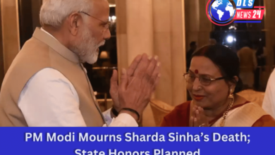 PM-Modi-Mourns-Sharda-Sinhas-Death-State-Honors-Planned